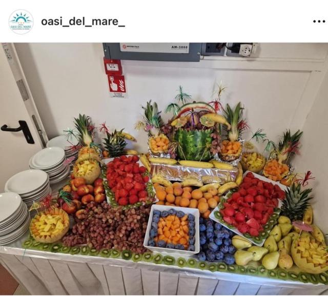 Oasi Del Mare Hotel Rimini Kültér fotó